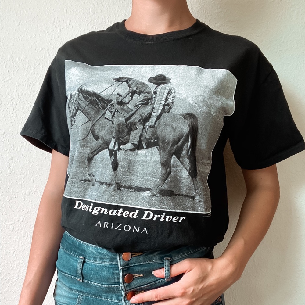 Vintage Arizona Designated driver graphic tee